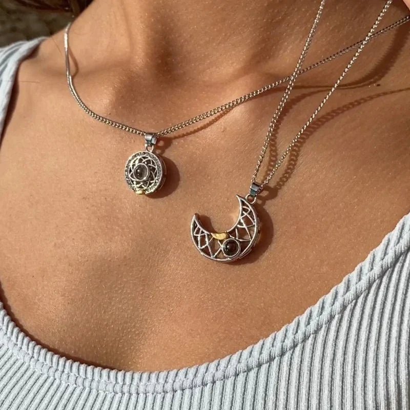 collar de sol y luna 100 idiomas