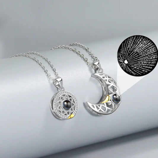 collar de sol y luna 100 idiomas
